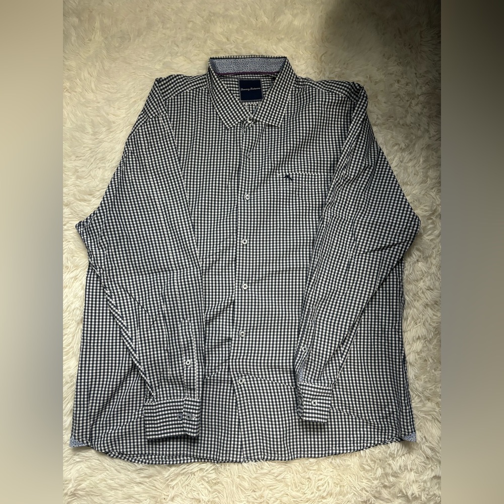 Tommy Bahama Long Sleeve Button Down Shirt Mens XL